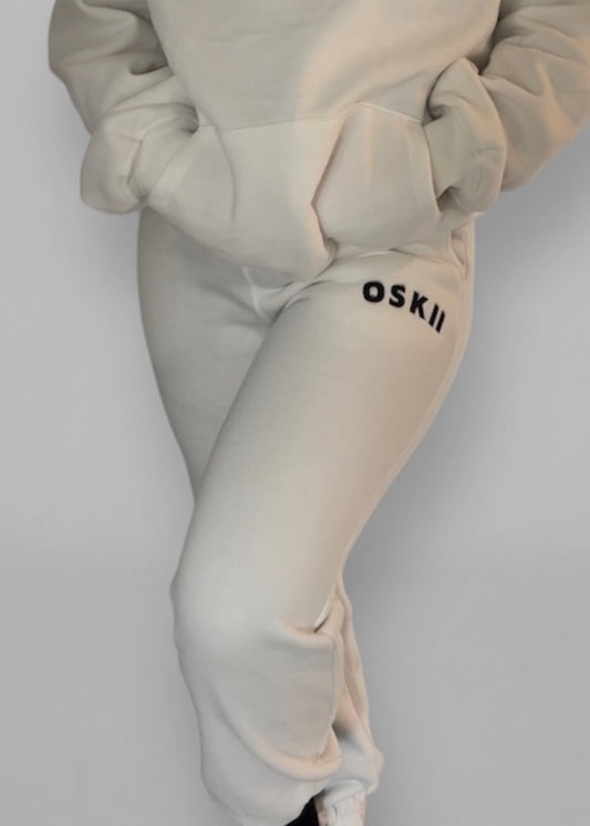 Oskii Sweatpants, White